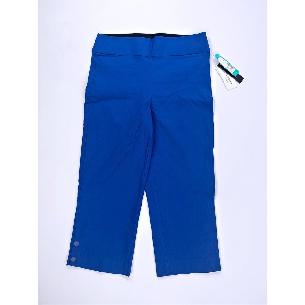 Violets & Roses Sophia Capri Pant Blue 8 Stitch Fix Exclusive New With Tags